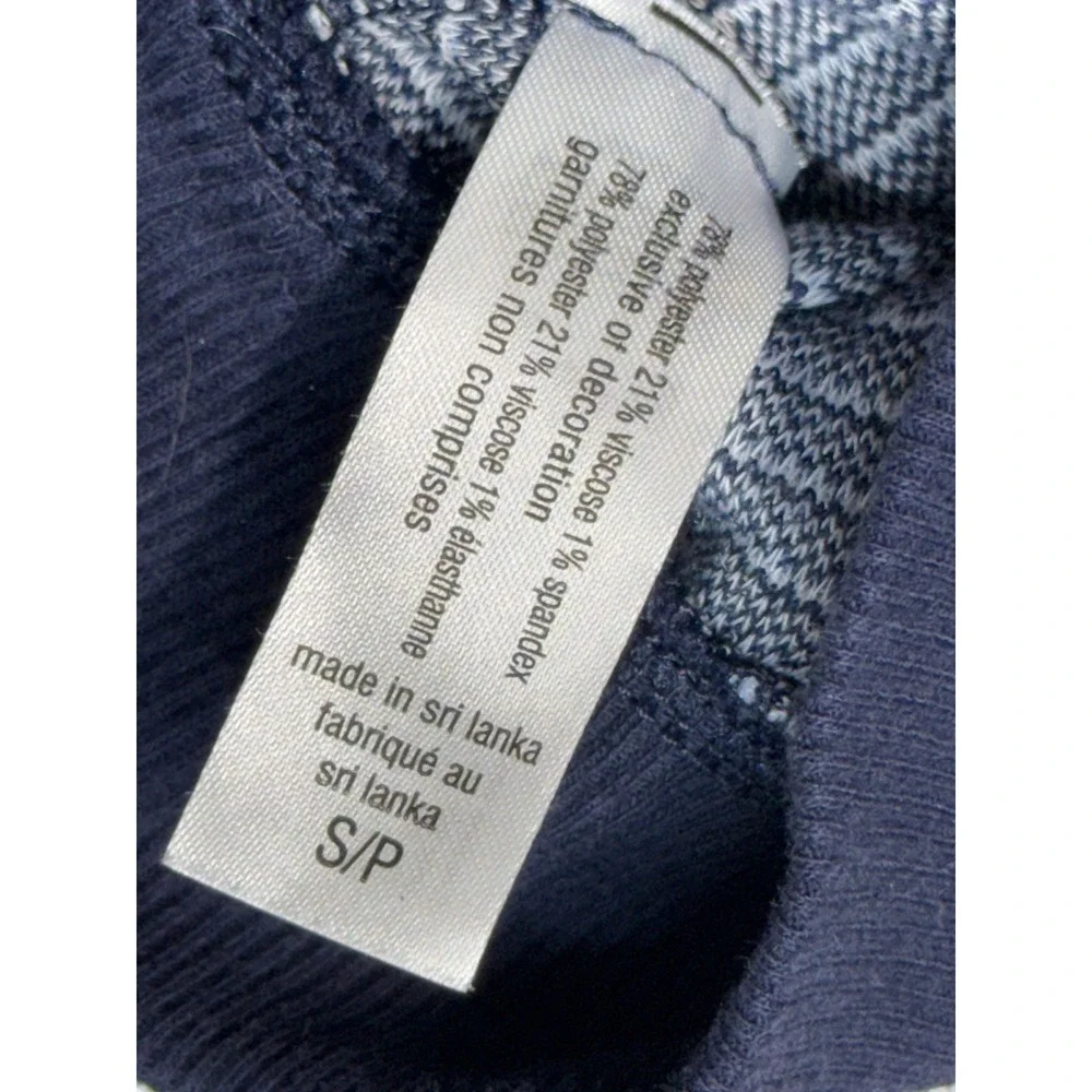 Tommy Bahama Black Gray Striped Quarter Zip Sweater Front Pockets Size Small Men